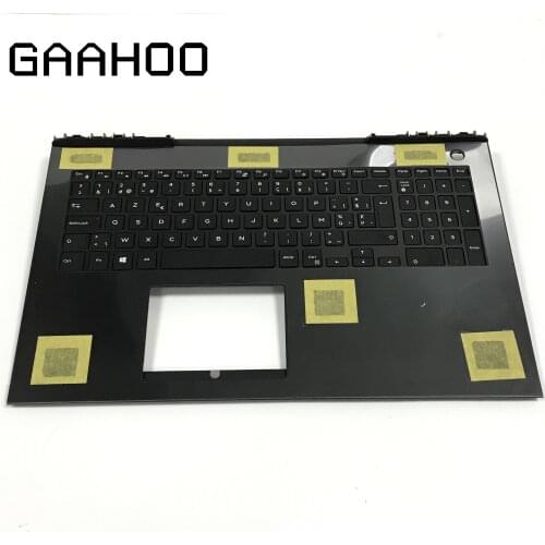 Brand New orig laptop case for DELL Inspiron15 7577 7587 G7 BE BELGIUM Layout Keyboard palmrest Asemmbly w/o backlight