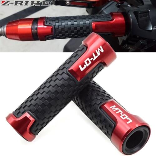 High-Quality 22mm Brand New Motorcycle Anti-Skid Handle Grip handlebar grips for YAMAHA FZ-07 fz 07 fz07 MT-07 mt07 2014-2018