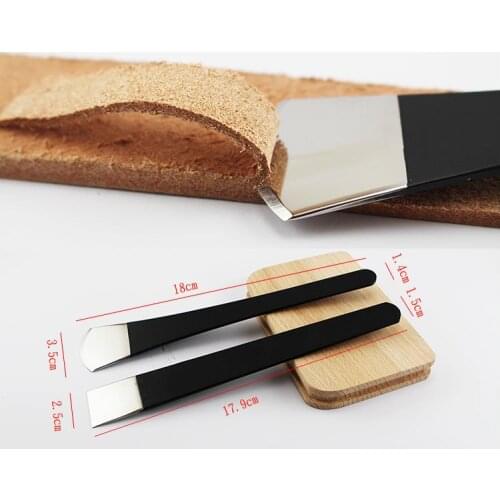 High quality leather cutting knife Thinning leather knife handmade leather products DIY craft tool