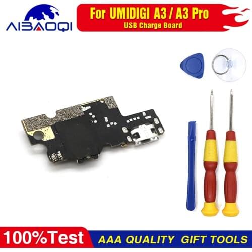 AiBaoQi For Umidigi A3/A3 Pro/A5 Pro Phone Brand New USB Charge Board Replacement Parts Free Tools