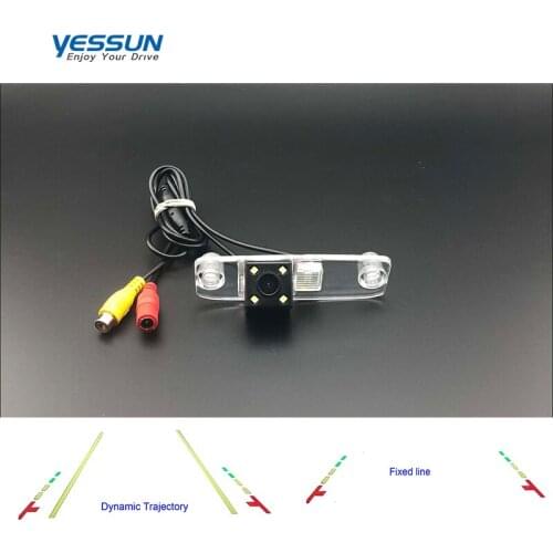 Yessun Dynamic trajectory or fix rear view camera For Kia Mohave For Kia Borrego 2008~2018 license plate camera/Reverse Camera