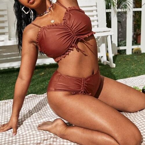 2021 New Plus Size Swimwear,Bikini,Beachwear,Ladies Swimsuit