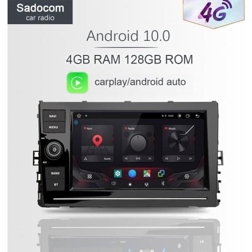 4G LTE 8'' Android 10.0 Car DVD Player 8 Core 4GB RAM 64G ROM Radio car radio For VW Bora Lavida CC magotan golf polo sagitar