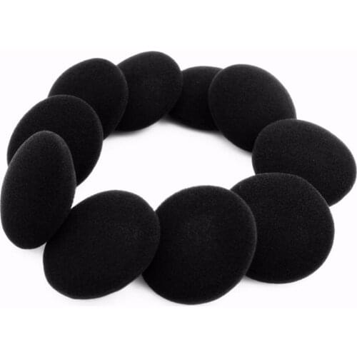 6 Pairs 55mm Replacement Earpads Sponge Ear Pads Pillow Foam Cushions Cover Cups Repair Parts for Headset Headphones Earphones