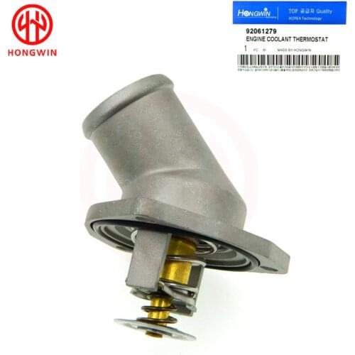 92061279 Engine Coolant Thermostat For Daewoo Espero VAUXHAll CChevrolet Opel 9206 1279 / 862016392 / 352035387000 116987344