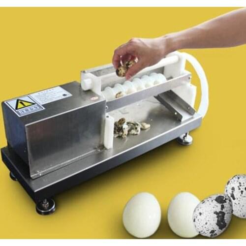 Automatic Eletric Quail Brid Egg Peeler Machine Huller Machine ATT