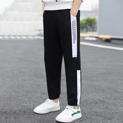 Kids Solid Boys Girls Casual Sport Pants Jogging Children Trousers Boys Running Pants Autumn Bottoms Boy Casual Trousers