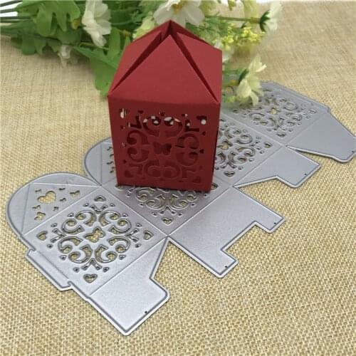 Candy box Metal Cutting die keychain shaker Heart Paper Key Chain Scrapbook Paper Craft Card Punch Art Knife Cutter