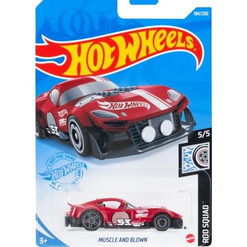 2021-184 Hot Wheels 1/64 MUSCLE AND BLOWN Metal Diecast Cars Collection Kids Toys Vehicle For Gift