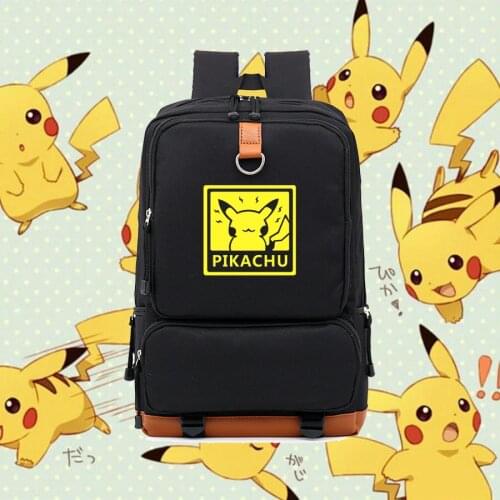 Cute Pikachu Concept High Capacity Backpack Anime Game Fans Gift backpacks