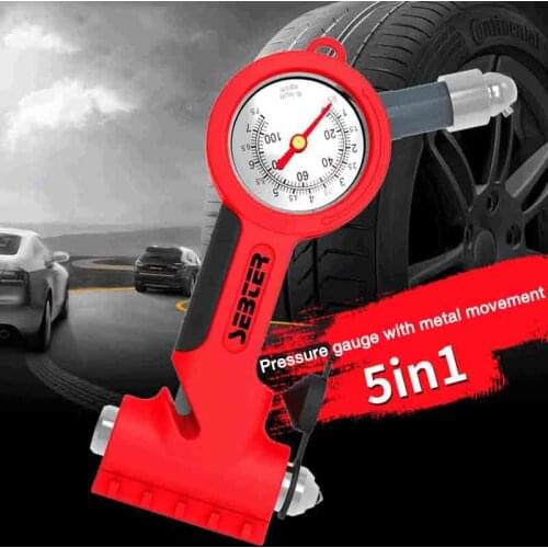 Multifunctional safety hammer, artifact for escape and broken windows, digital tire pressure gauge, tire pressure monitor