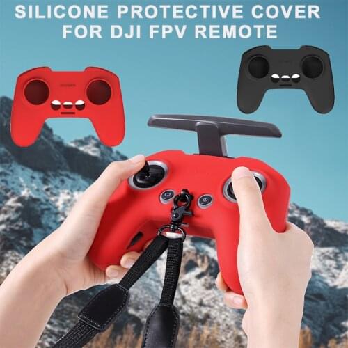 DJI FPV Silicone Remote Cover Case For DJI FPV Combo Remote Controller Protector Skin Sleeve Drone Accessorries