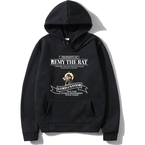 Remy The Rat Hoodie I Praise You My Ratatouille King of Flavor Hooded Lord Savior Hoodies May The World Remember Tour Name Tops