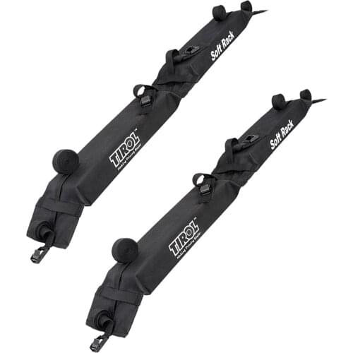 2 Pieces Universal Foldable Car Roof Racks Top Luggage Carrier