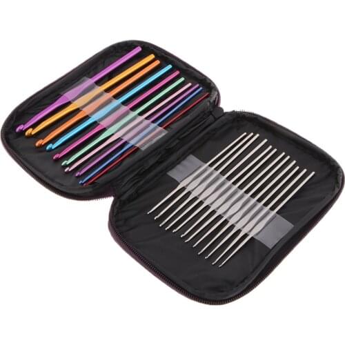 1 Set Of Weaving Tools Soft Grip Grip Iron Oxide Crochet Hook