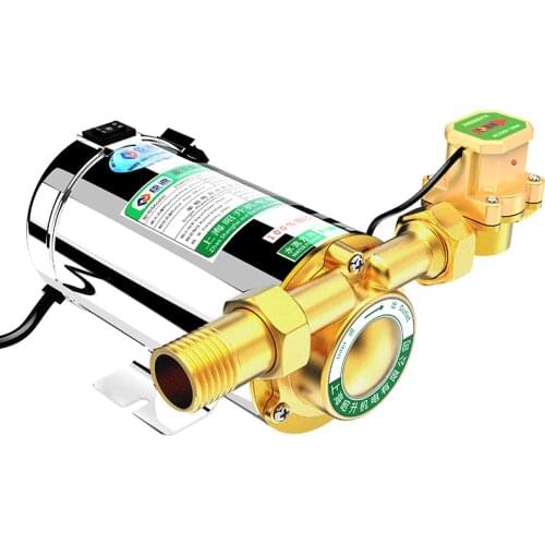 220V Automatic Self-Priming Boost Pressure 100W Household Water Heater Circulating Pump High Pressure Shower Booster Water Pump