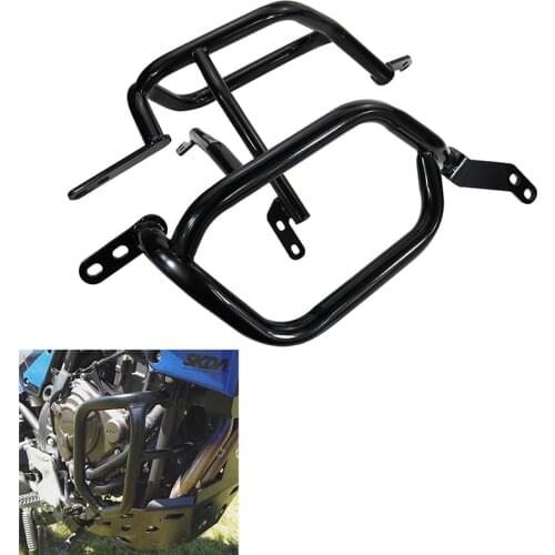 Motorcycle Down Crash Bars Lower Crash Bar Engine Guard Tank bar Bumper Frame Protection Fit For Yamaha Tenere700 2019 2020 2021
