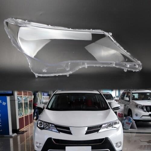 For Toyota RAV4 20013-2015 lens shell lampshade Headlight headlight cover Lens lamp transparent housing Front headlight housing