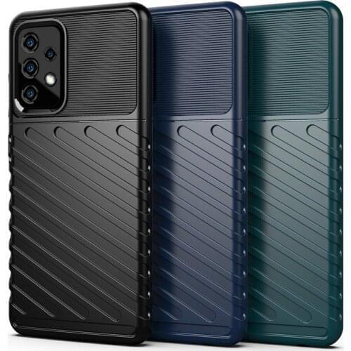 Fashion ShockProof Full Soft TPU Silicone Cover Samsung Galaxy A52 5G Case For Samsung A52 A 52 SamsungA52 SM-A525F Phone Bags