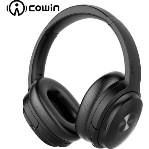 COWIN SE7[Upgraded] Active Noise Cancelling Headphones Bluetooth Headphones Wireless Headset with ANC Over Ear 30-hour playtime