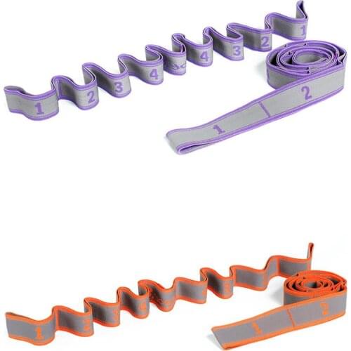 Gym Fitness Yoga Pilates Stretch Strap Belt Physical Training Resistance Band Pilates Sport Training Workout Elastic Bands