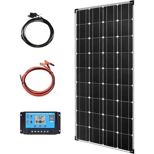 Boguang Solar panel 120w kit 18v Efficient Monocrystal cell For 12V battery charger China Russia Spian warehouse wholesale