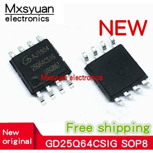 10PCS~100PCS GD25Q64CSIG GD25Q64CSSIG 25Q64CSSIG 25Q64CSIG SOP-8 New original