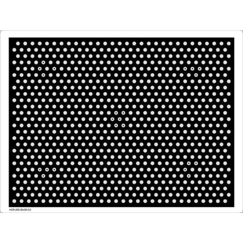 Optical Rectification Calibration Plate Machine Vision Transparent Calibration Board Accuracy 0.01mm 3d Image Measurement Tool