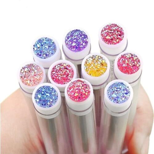 Eyelash Extender Disposable Eyebrow Brush Separate Tube Design New Cute Eyelash Resin Drill Bottom Mascara Stick Applicator Eye