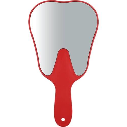 1PC Cute Handle Dental Mirror Tool Unbreakable Patient Hand Mirror