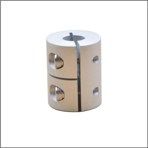 Aluminum alloy rigid coupling clamp rigid motor screw coupling D20 L25 B Flexible Shaft Coupler 3d printer parts
