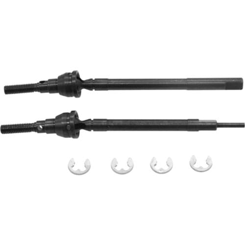 1Pair 1:10 RC Metal Front Axle CVD Joint Drive Shafts for Tamiya CC02 Vehicles Rock Car Model Trucks Spare Parts
