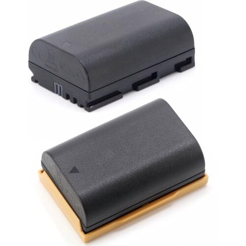 2PCS LP-E6NH LPE6NH 2130mAh Battery For Canon EOS R R5 R6 5D Mark IV III 5DS R 6D Mark II 70D 7D Mark II 90D 80D Camera