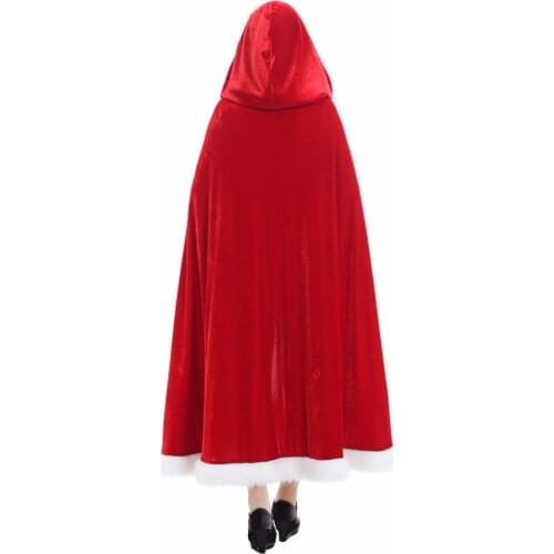 Cosplaydiy Women Medieval Cosplay Cape Adult Halloween Christmas Cosplay Hoody Cape L0516