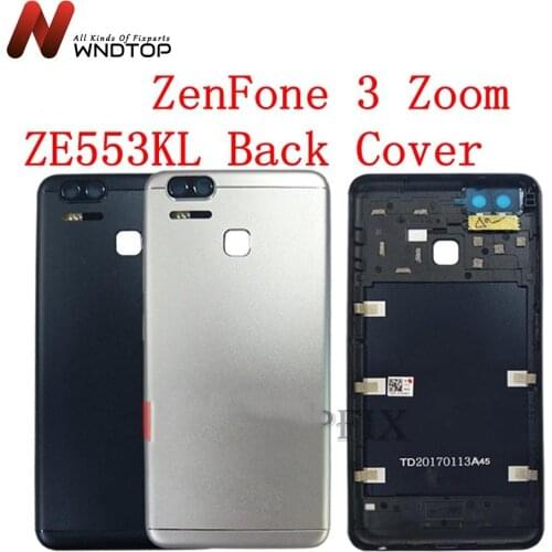 For ASUS ZenFone 3 Zoom ZE553KL Back Cover Battery Door with Volume Power Button Camera Lens Asus ZE553KL Battery Cover