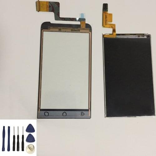 For HTC One V G24 T320e Touch Screen Panel Digitizer + LCD Display Monitor Panel Module + Free Tools