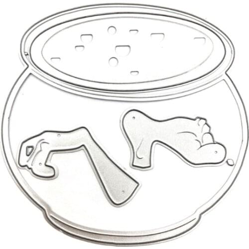 DIY Halloween Witch Printing Carbon Steel Mould, Clear Stamp Embossing Mold for Paper Card and Craft Gift Making