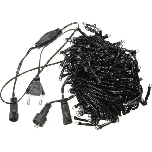 20M 200 LED String Fairy Light Outdoor Christmas Xmas Wedding decoration Party Lamp 220V