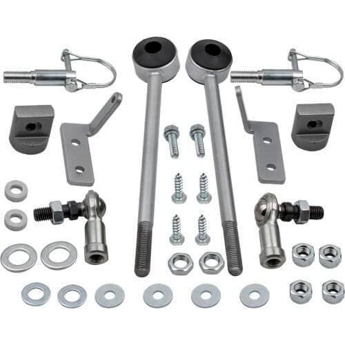 Front Left Right Sway Bar Quick Disconnects Kit for Jeep Cherokee XJ Models w/4-6" Lift for Grand Cherokee ZJ w/3.5-6" Lift