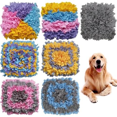New Washable Dog Sniffing Pad Products Pet Mat Smell Dog Training Pads Stress Release Nose Work Dog Blanket