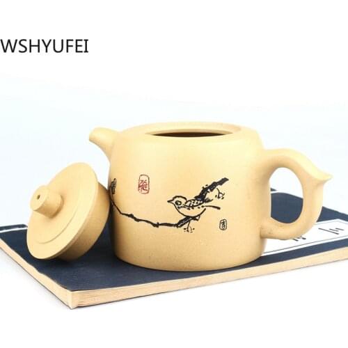 New style Handmade purple sand Teapot Heat resistant Tea set tea set teapot Office household drinking utensils WSHYUFEI