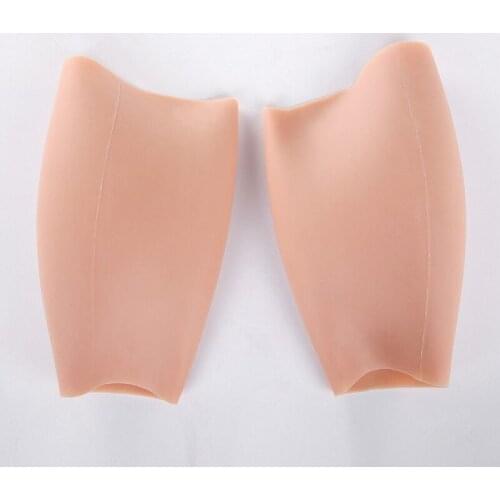 Pair Full Silicone Sturdy Thighs Enhancer Shaper Wear Thickness Legs Sheath 3cm Shaper Body Shaper Men Stronger Men Gift