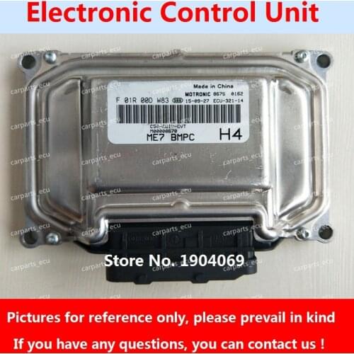 Engine Computer Board F01R00DW83 F01RB0DW83 M00000670 ME7 ECU Electronic Control Unit F01R00DG76 F01RB0DG76 Q04I3612110 For Car