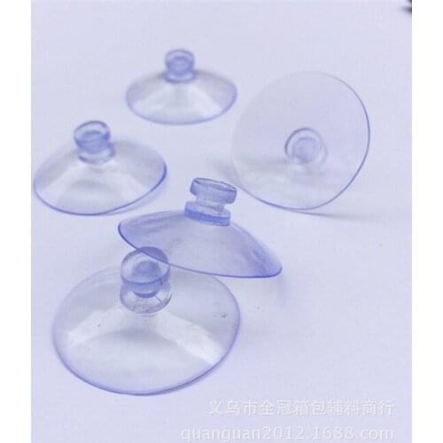 500Pcs High-quality 30mm Suction Cup Replacements for Glass Table Tops SuctionCups Vacuum mushroom head sucker Glass suction cup