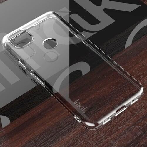 IMAK Clear Transparent TPU Case For Pixel 4a Soft Silicone Cover
