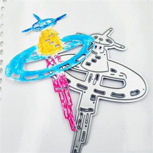 Die Cutting dies Space station metal craft paper die Scrapbooking/DIY Embossing mould Easter New Year