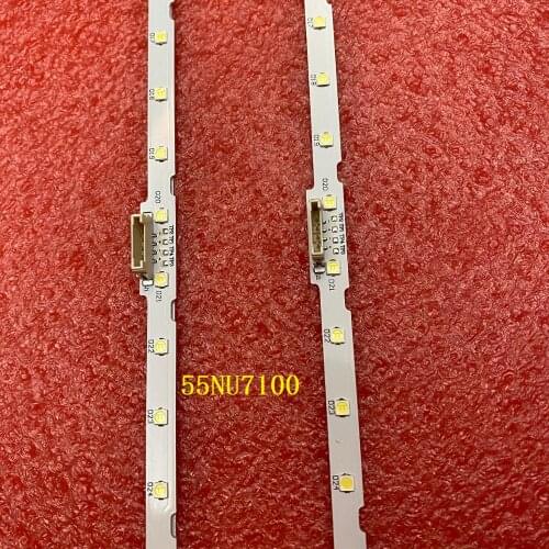 2pcs LED backlight strip For Samsung UN55RU7100 UE55NU7100 UN55NU7090G UE55RU7100 UE55NU7179 UE55NU7370 UE55NU7092 UE55NU7120U