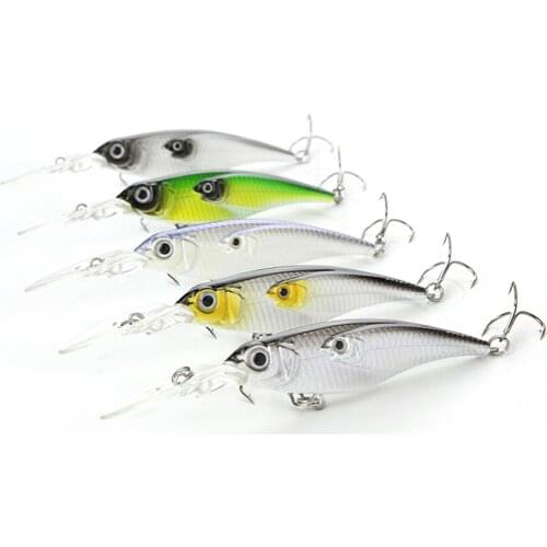 5 Color 4.1"/8.0g Realistic Group fish Minnow Fishing Lure Unique Body Texture Fish Bait Lifelike Wobbler Tackle Pesca AH14