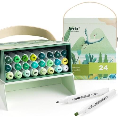 Arrtx Green Markers China