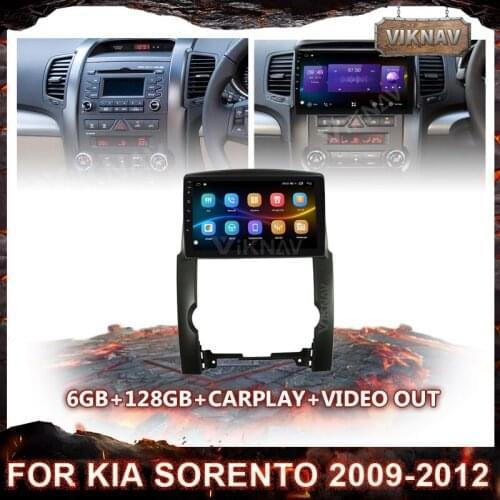 10 inch IPS Android 10.0 Car Radio Multimedia for KIA Sorento 2009 2010 2011 2012 GPS Navigation Player Stereo 2 din Head Unit